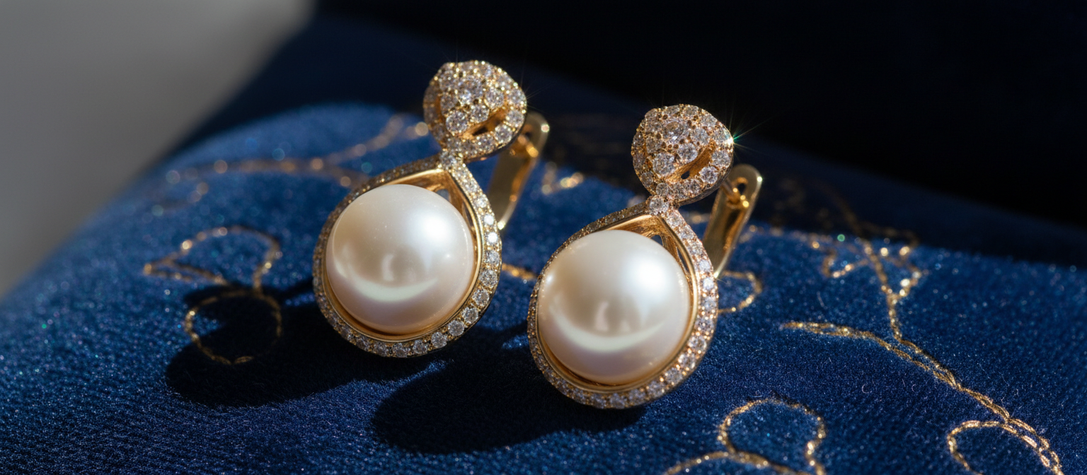 Pearl Drop Earrings