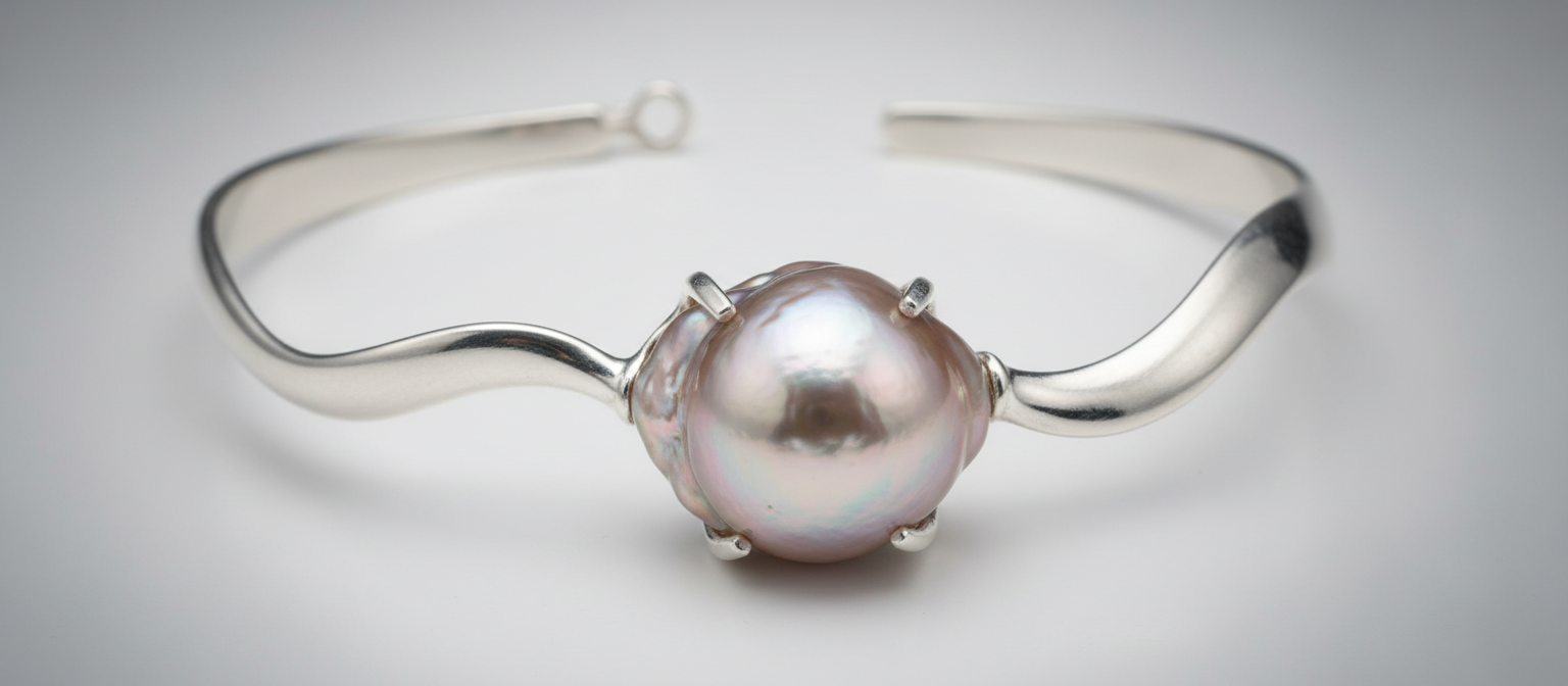 Contemporary Pearl Choker