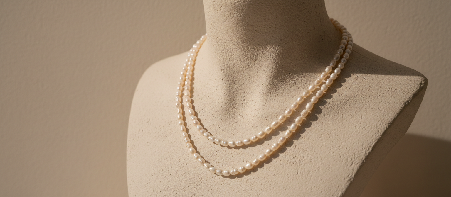 Layered Pearl Necklace