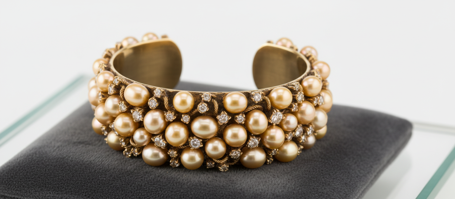 Statement Pearl Bracelet