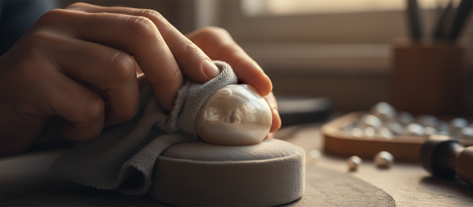 Pearl cleaning and care