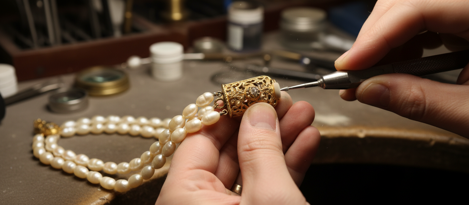 Pearl jewellery repair