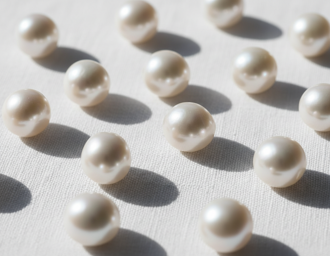 Pearl craftsmanship detail